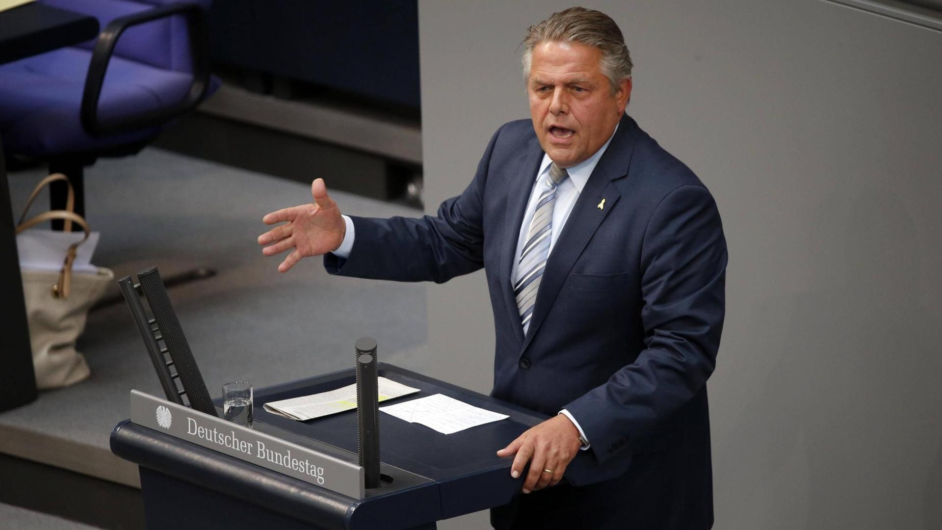 Der CDU-Bundestagsabgeordnete Klaus-Peter Willsch. Der CDU-Bundestagsabgeordnete Klaus-Peter Willsch.