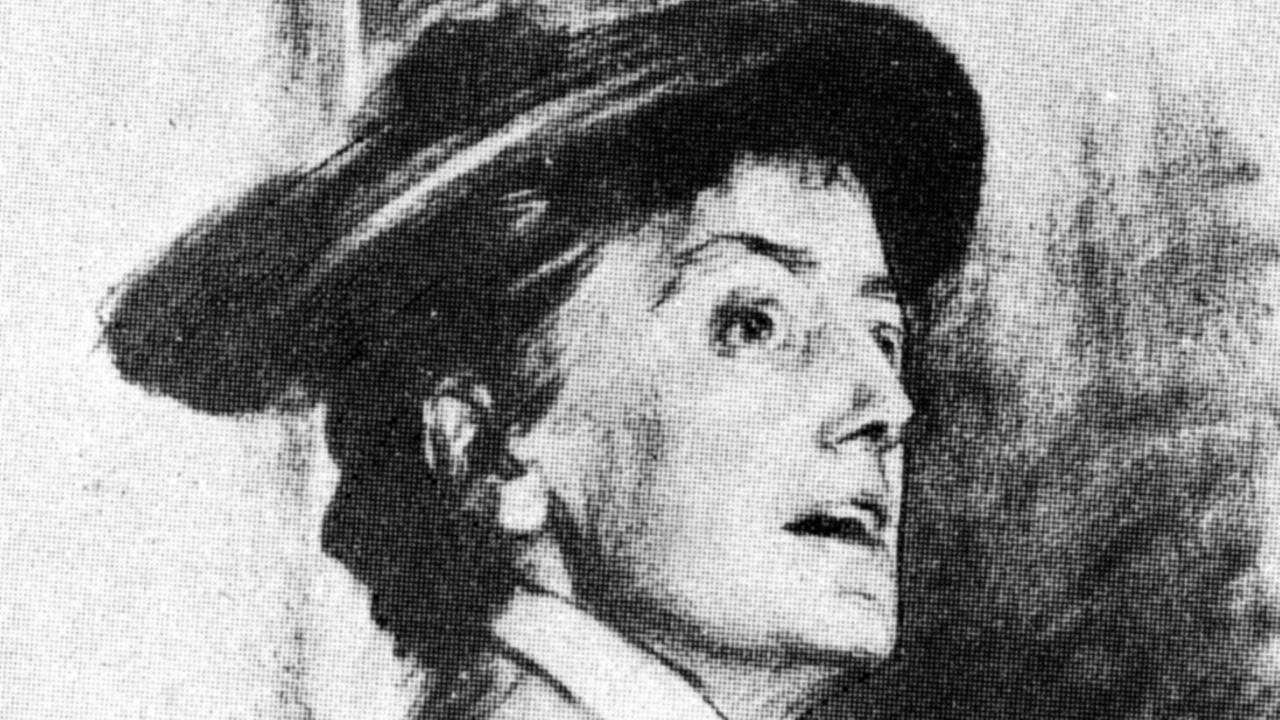 Das Bild zeigt die Komponistin Ethel Smyth