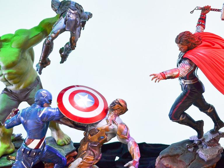 Hulk, Captain, America, Thor
