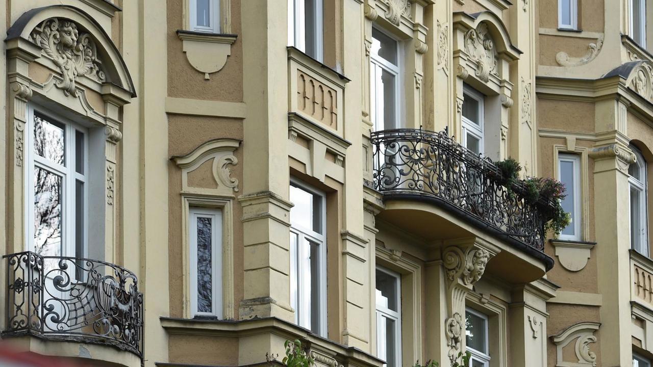 Altbaufassade in München Altbaufassade in München