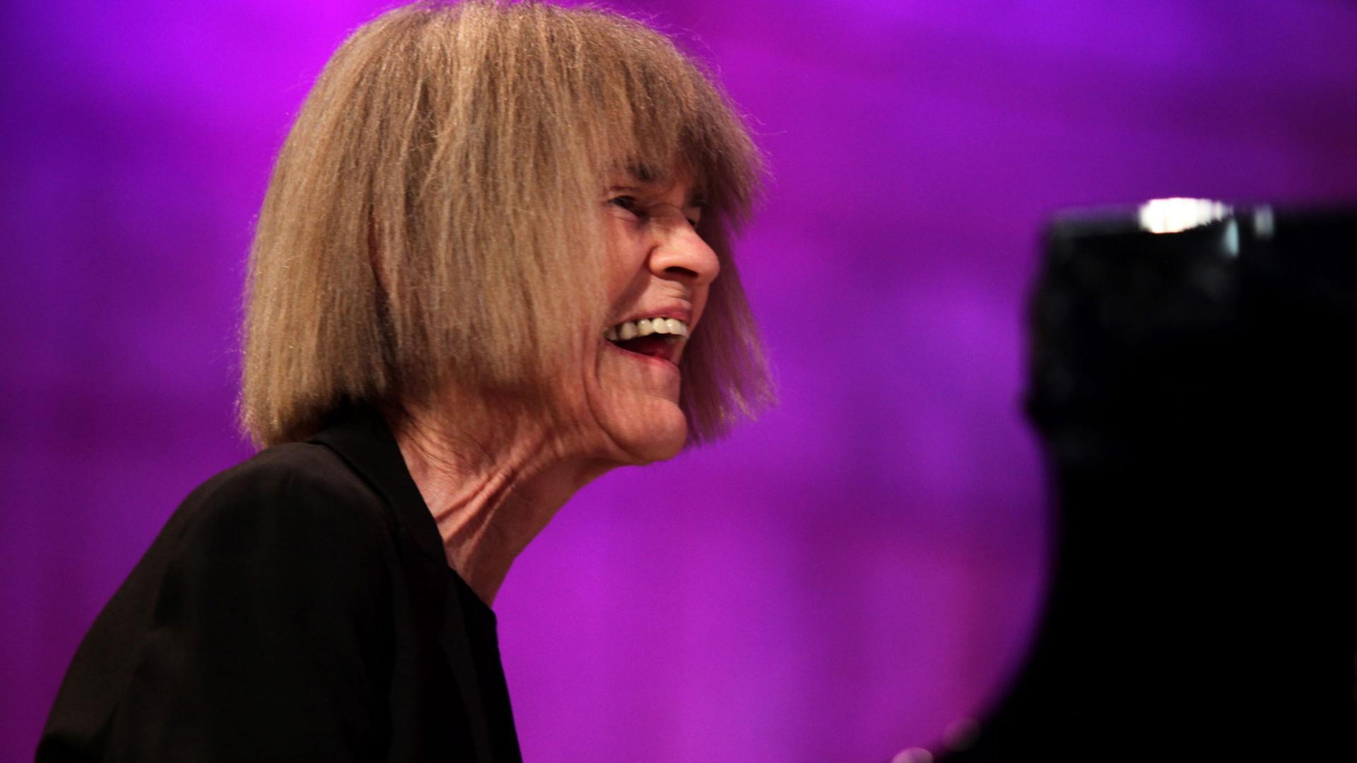 Carla Bley während eines Jazz-Festivals in Warschau (2010).