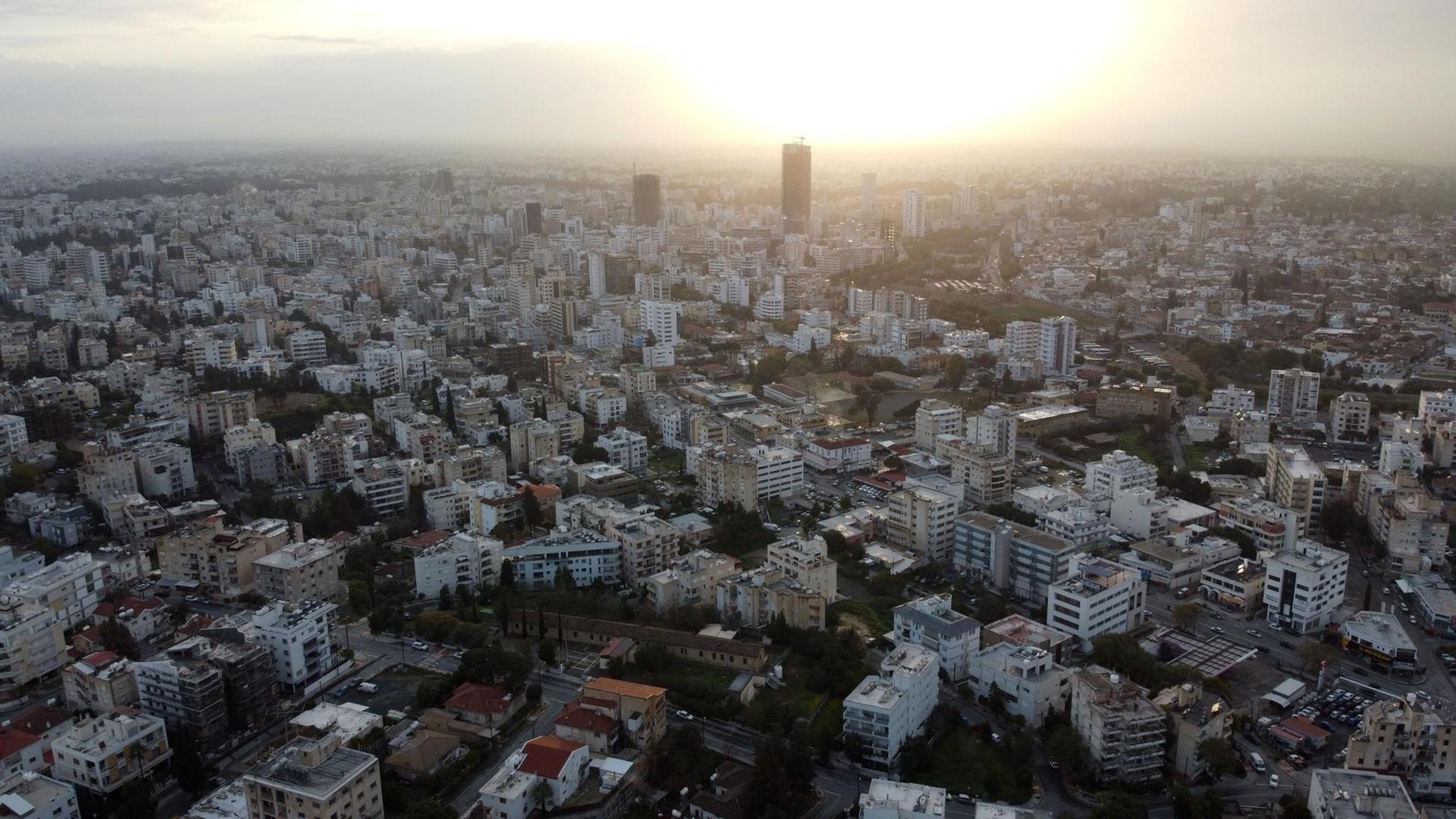 Die zyprische Hauptstadt Nikosia Die zyprische Hauptstadt Nikosia