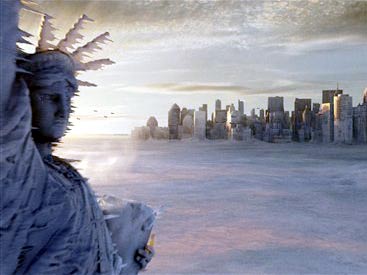 Filmszene aus "The Day after Tomorrow" von Roland Emmerich Filmszene aus "The Day after Tomorrow" von Roland Emmerich