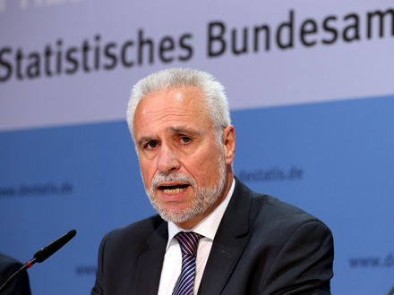 Der Präsident des Statistischen Bundesamtes, Roderich Egeler Der Präsident des Statistischen Bundesamtes, Roderich Egeler