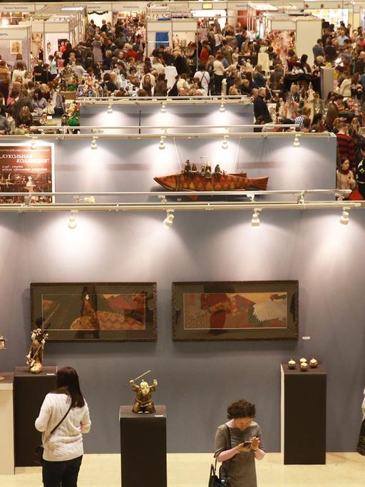 Kunstmesse in Moskau