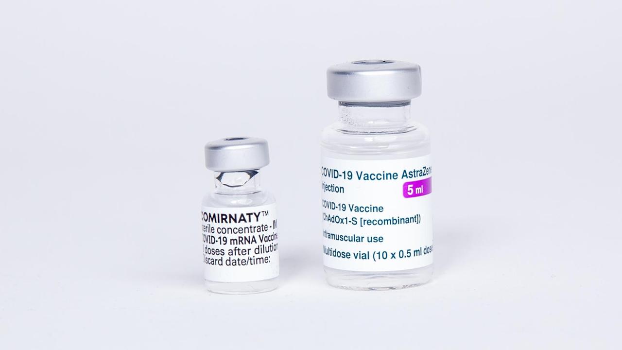 Impfstoffe von Biontech und Astrazeneca Impfstoffe von Biontech und Astrazeneca