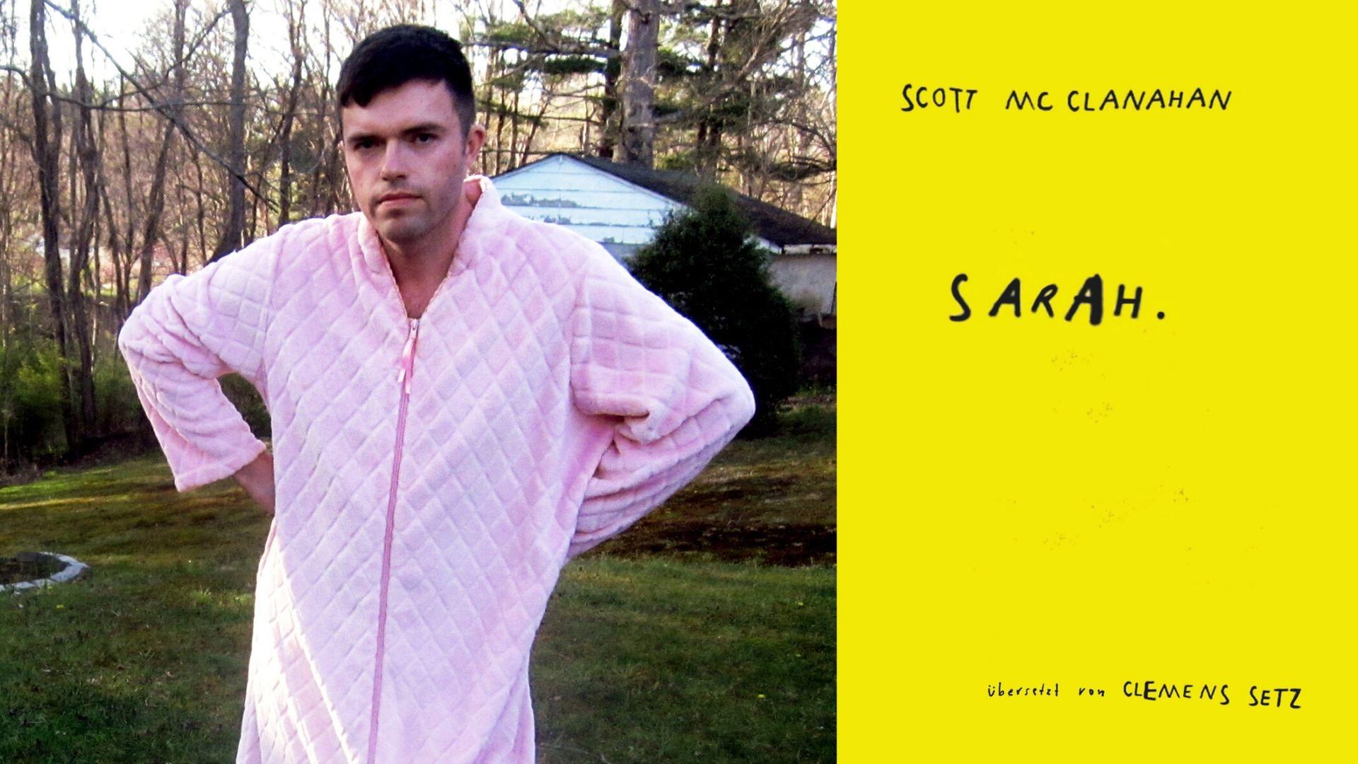 Der US-amerikanische Schriftsteller Scott McClanahan und sein Buch „Sarah“ Der US-amerikanische Schriftsteller Scott McClanahan und sein Buch „Sarah“