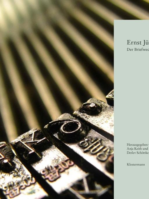 Buchcover: „Ernst Jünger – Joseph Wulf. Der Briefwechsel 1962 – 1974“, herausgegeben von Anja Keith und Detlev Schöttker