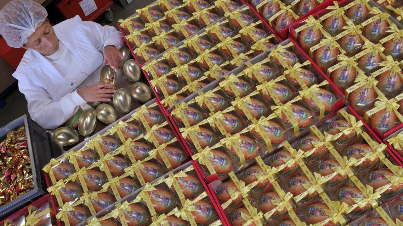Schokoladenproduktion zum Osterfest (2011)