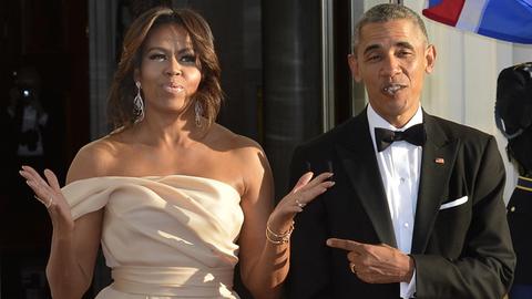 Barack Obama und Michelle Obama