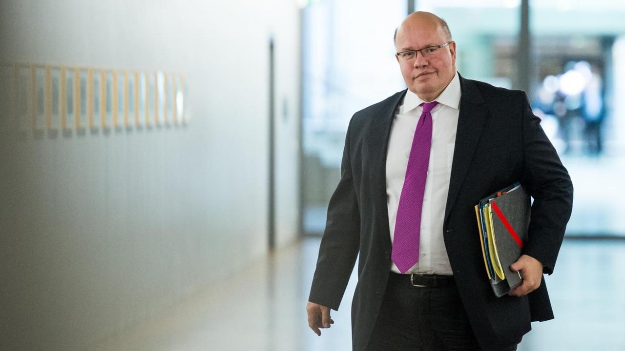 Kanzleramtschef Peter Altmaier, CDU, im Bundestag. Kanzleramtschef Peter Altmaier, CDU, im Bundestag.