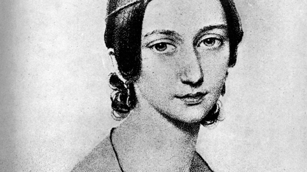 Clara Schumann im Porträt, wie sie auch bis 2002 die letzte Ausgabe des 100-Mark-Scheins zierte. Clara Schumann im Porträt, wie sie auch bis 2002 die letzte Ausgabe des 100-Mark-Scheins zierte.