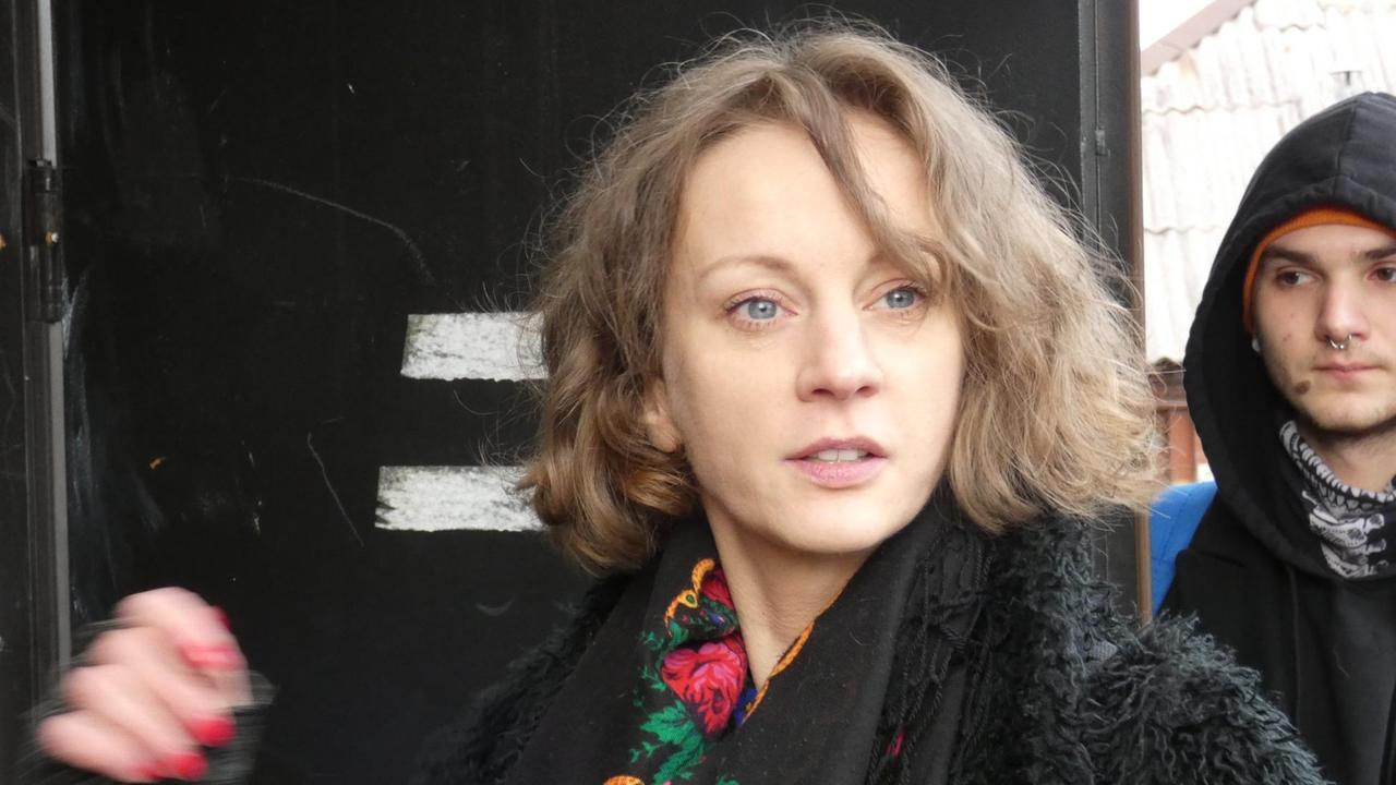 Diana Berg, Leiterin des Alternativen Kulturzentrums "Tschju" Mariupol, Ukraine Diana Berg, Leiterin des Alternativen Kulturzentrums "Tschju" Mariupol, Ukraine