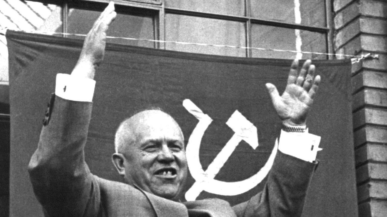 Der frühere sowjetische Ministerpräsident Nikita Chruschtschow