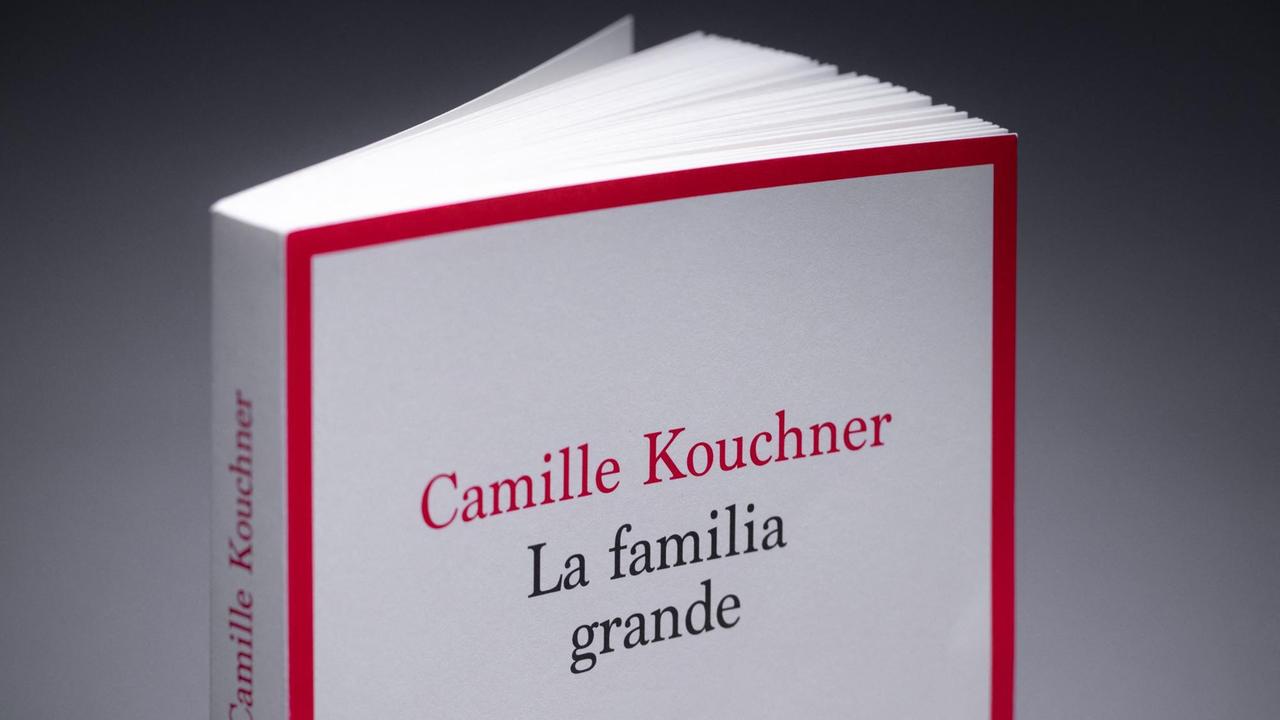 Ansicht des Buches: "La familia grande" von Camille Kouchner, 5. Januar 2021, Paris. Der bekannte französische Politologe Olivier Duhamel wird darin des Mißbrauchs beschuldigt.