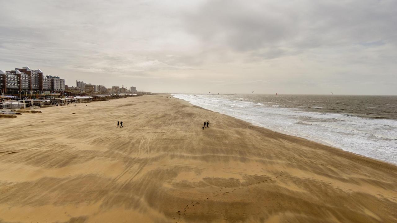 Der Strand von Scheveningen