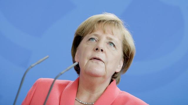 Bundeskanzlerin Angela Merkel in Berlin