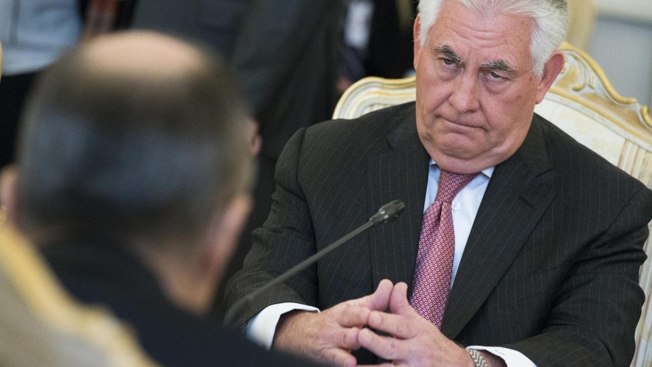 US-Außenminister Rex Tillerson US-Außenminister Rex Tillerson