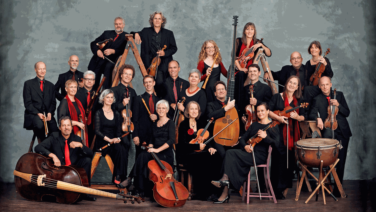 Die Akademie für Alte Musik, Musiker mit Instrumenten Die Akademie für Alte Musik, Musiker mit Instrumenten