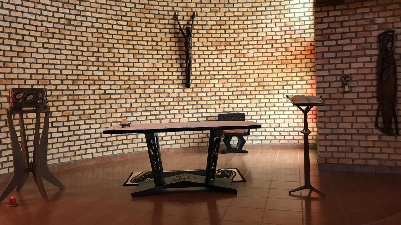 Kapelle von innen. Kapelle von innen.
