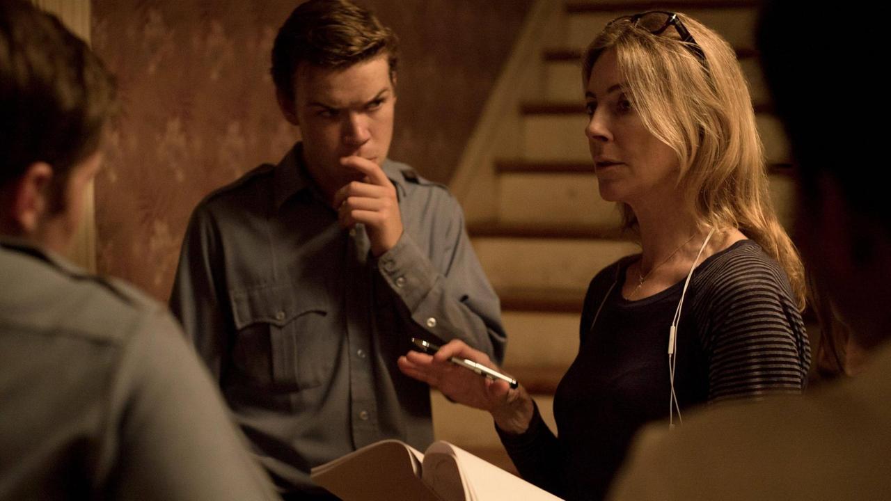 Die oscarprämierte Regisseurin Kathryn Bigelow während der Dreharbeiten zum Film "Detroit". Die oscarprämierte Regisseurin Kathryn Bigelow während der Dreharbeiten zum Film "Detroit".