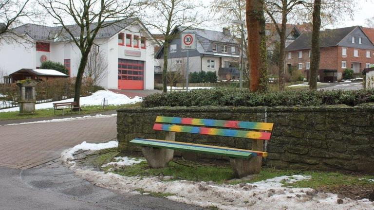 Mitfahrbank in Giershagen Mitfahrbank in Giershagen