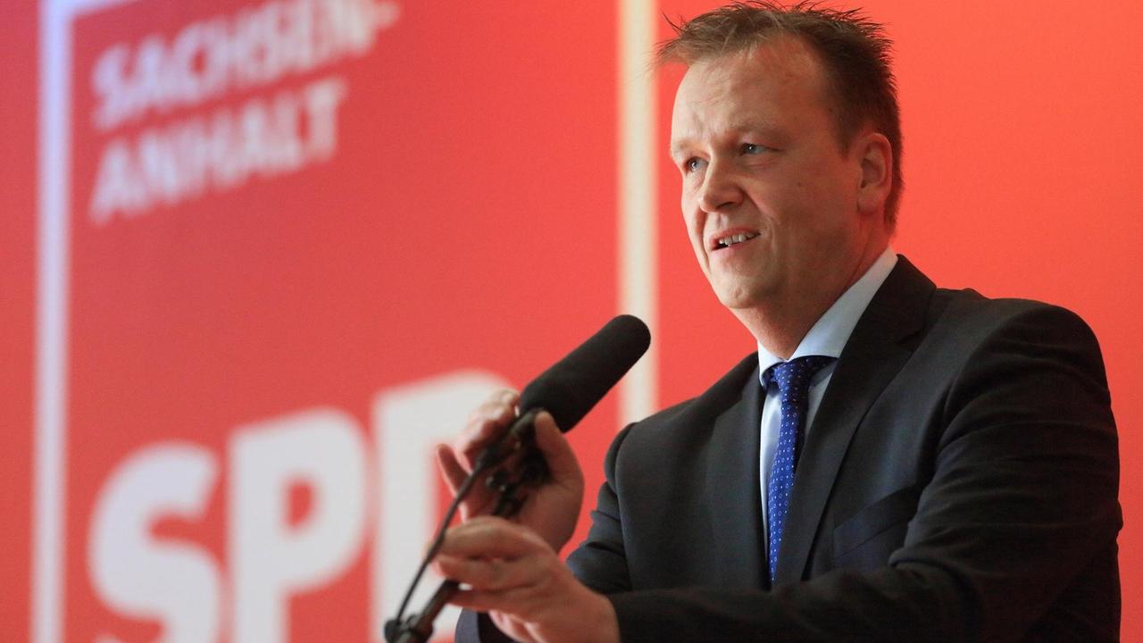 Der SPD-Landesvorsitzende Sachsen-Anhalts, Burkhard Lischka Der SPD-Landesvorsitzende Sachsen-Anhalts, Burkhard Lischka