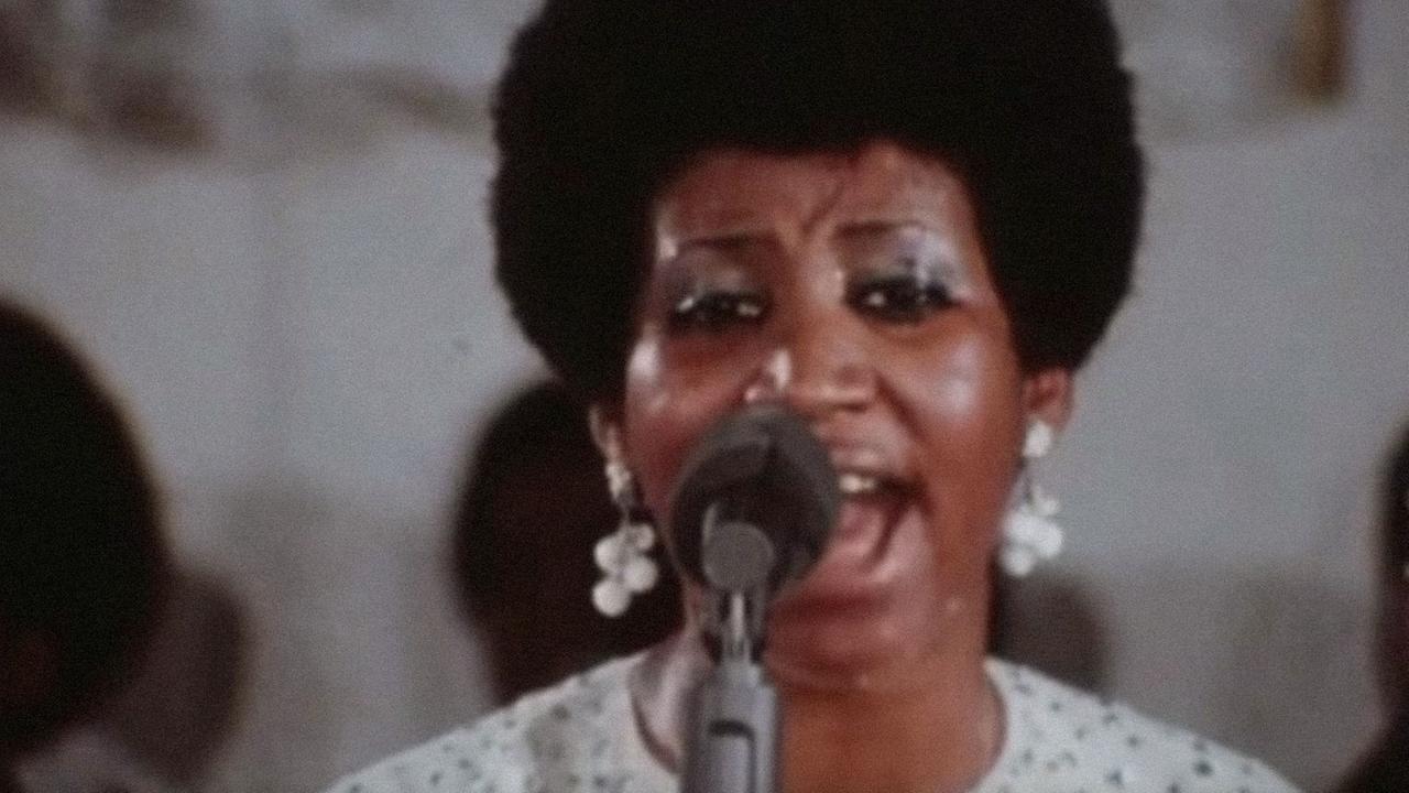 Filmstill aus "Amazing Grace" - Konzertfilm über Aretha Franklin, 2018 Filmstill aus "Amazing Grace" - Konzertfilm über Aretha Franklin, 2018