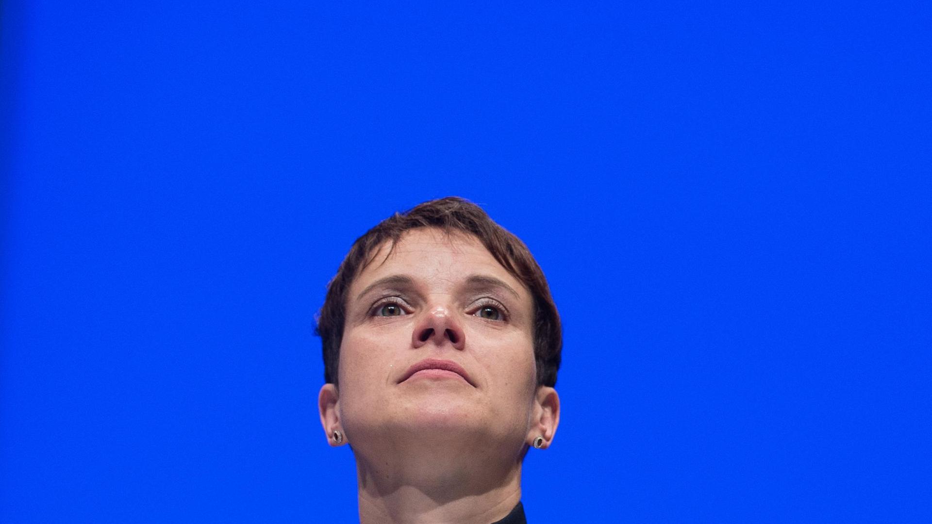 Die neu gewählte AfD-Vorsitzende Frauke Petry Die neu gewählte AfD-Vorsitzende Frauke Petry