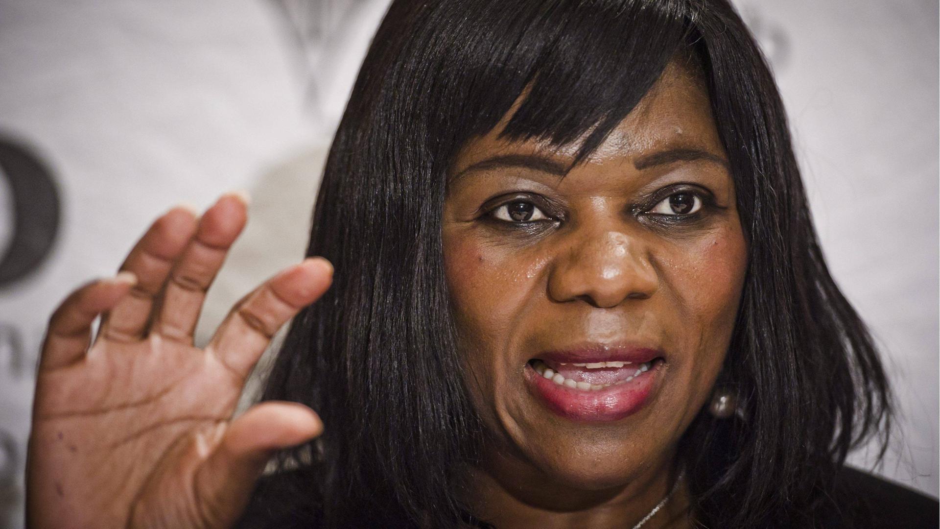 Südafrikas "Public Protector" Thulisile Madonsela Südafrikas "Public Protector" Thulisile Madonsela