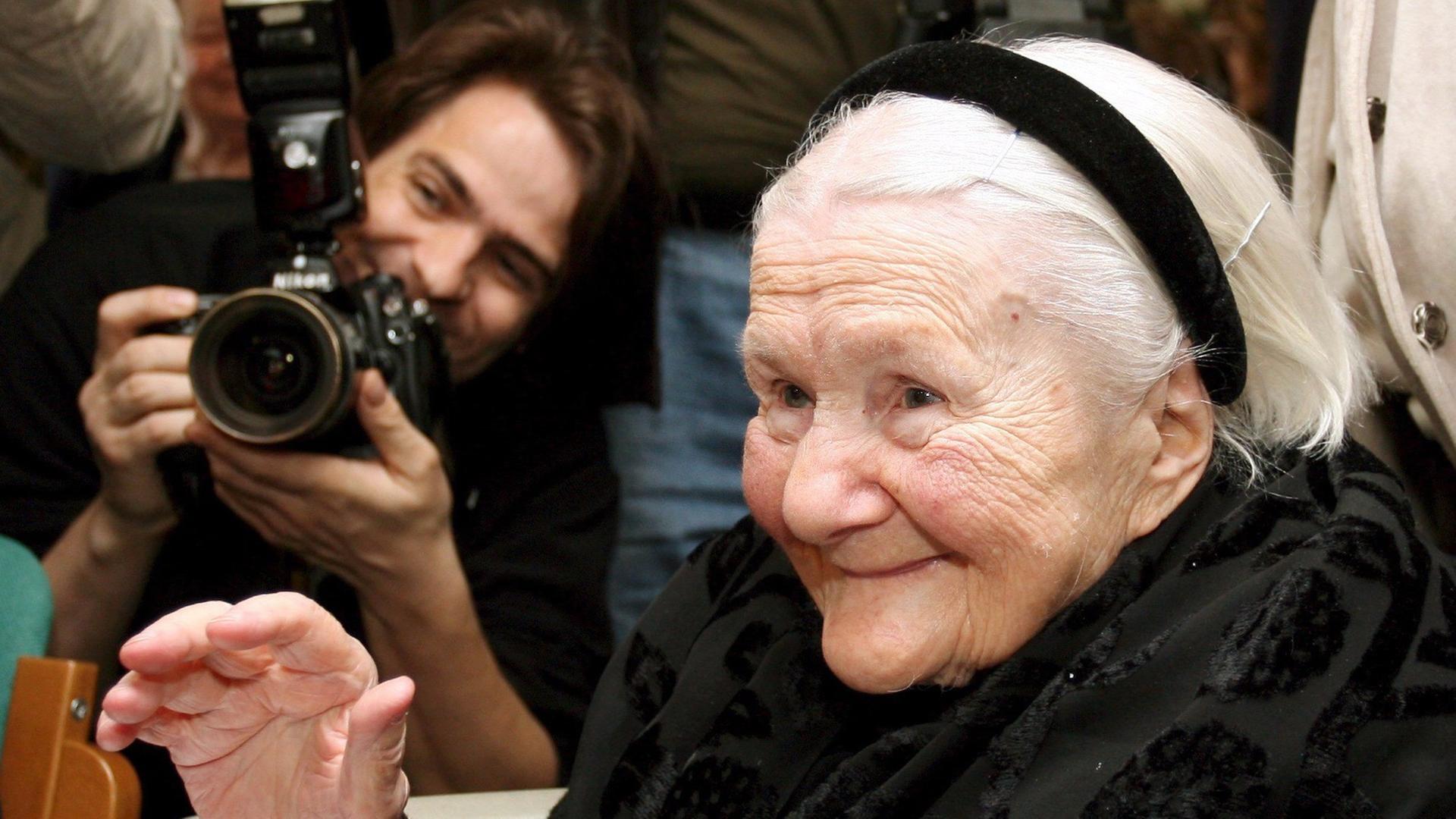 Irena Sendler im April 2007 Irena Sendler im April 2007
