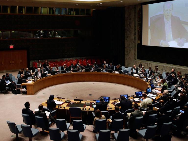 Am 22. März informierte Jamal Benomar den UNO-Sicherheitsrat über die Lage im Jemen.