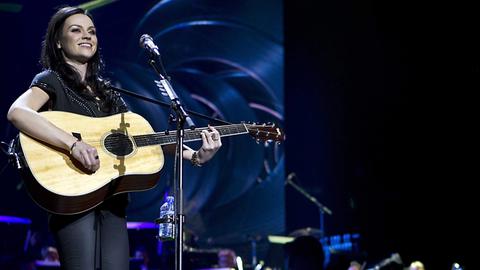 Die schottische Sängerin Amy Macdonald bei einem Konzert in Rotterdam