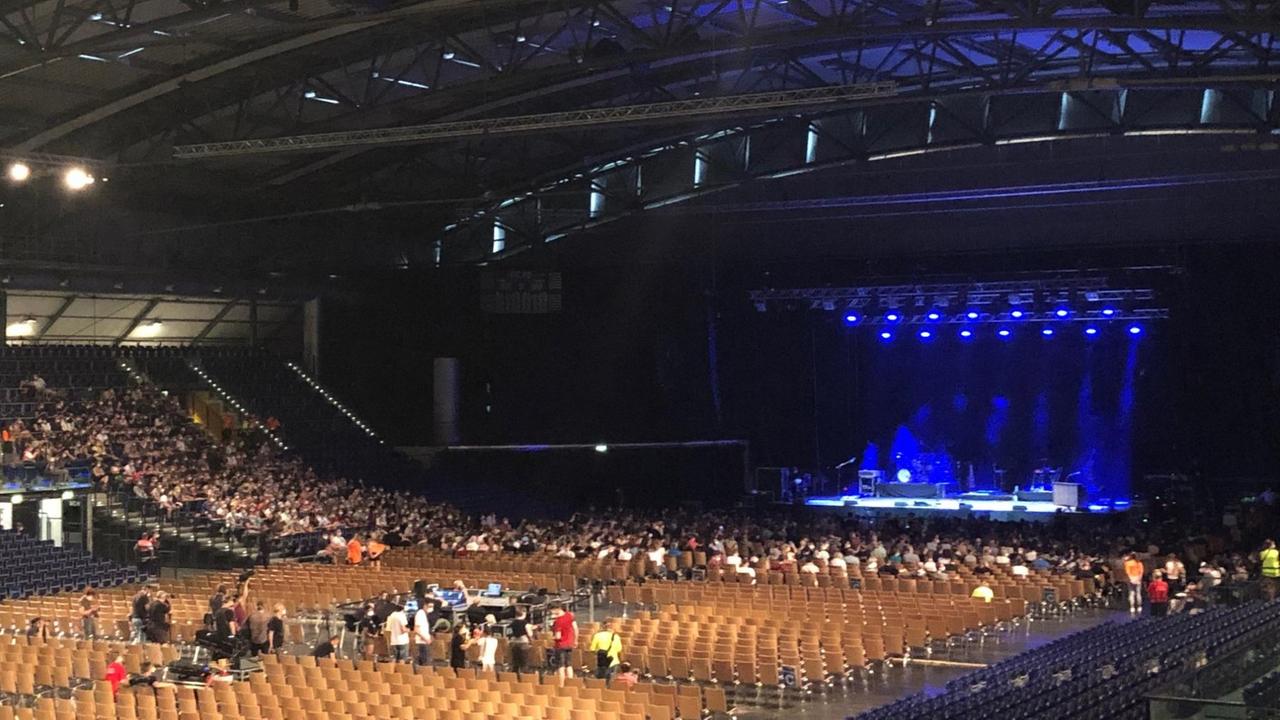 Blick in die Arena Leipzig Blick in die Arena Leipzig