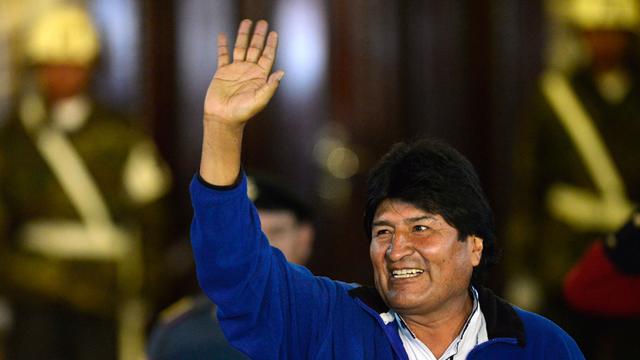 Evo Morales feiert seine dritte Amtszeit als bolivianischer Präsident.
