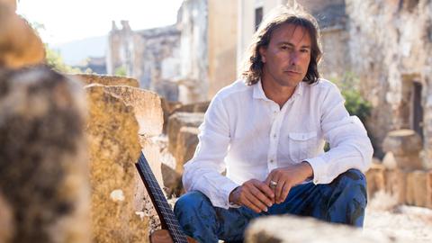 Der Musiker und Liedermacher Pippo Pollina