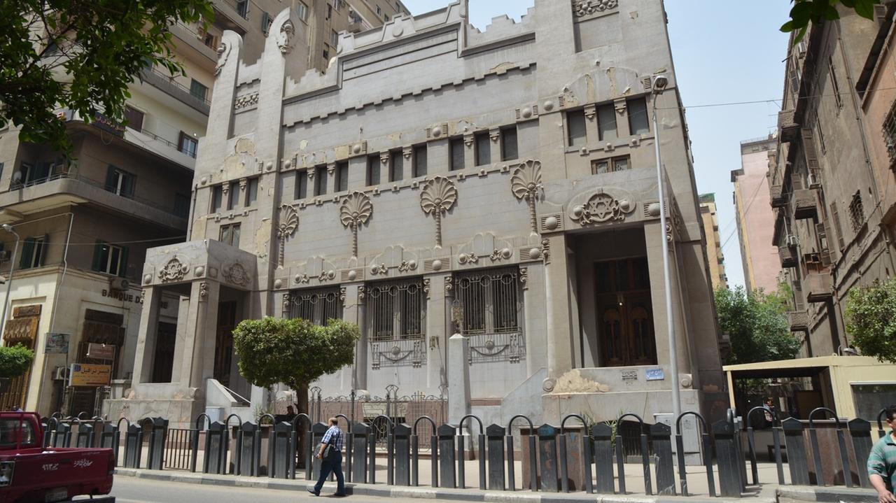 Die Sha'ar Hashamayim Synagogue, eine der letzten zwölf in Kairo