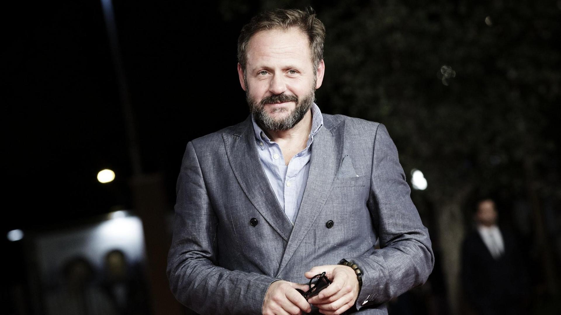 Schauspieler und Berlinale-Moderator Samuel Finzi - 2016 beim Film-Festival in Rom Schauspieler und Berlinale-Moderator Samuel Finzi - 2016 beim Film-Festival in Rom