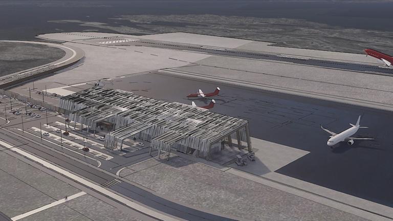 In Grönland werden gerade mehrere Flughäfen geplant