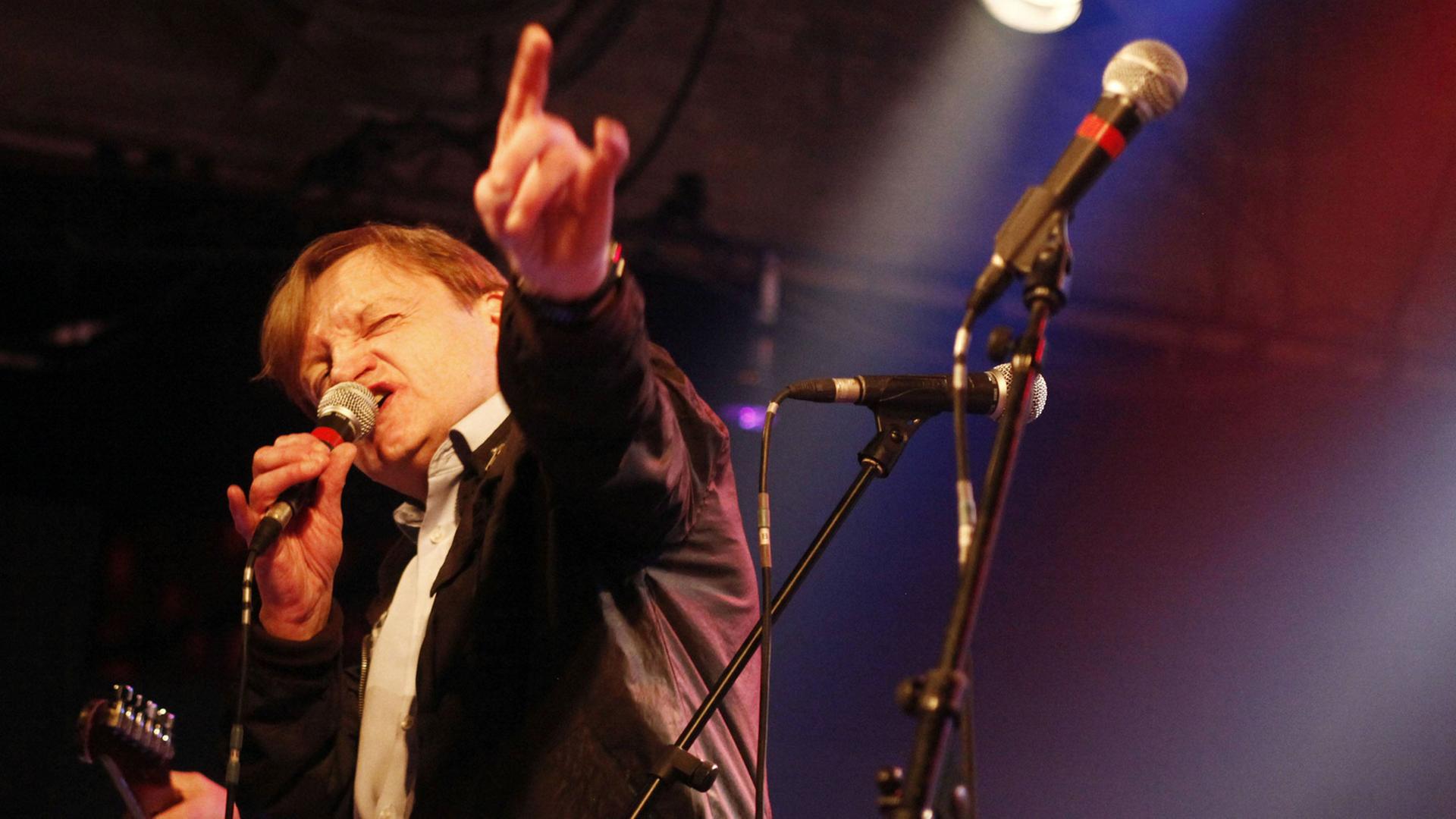 Mark E. Smith, Sänger von "The Fall" Mark E. Smith, Sänger von "The Fall"