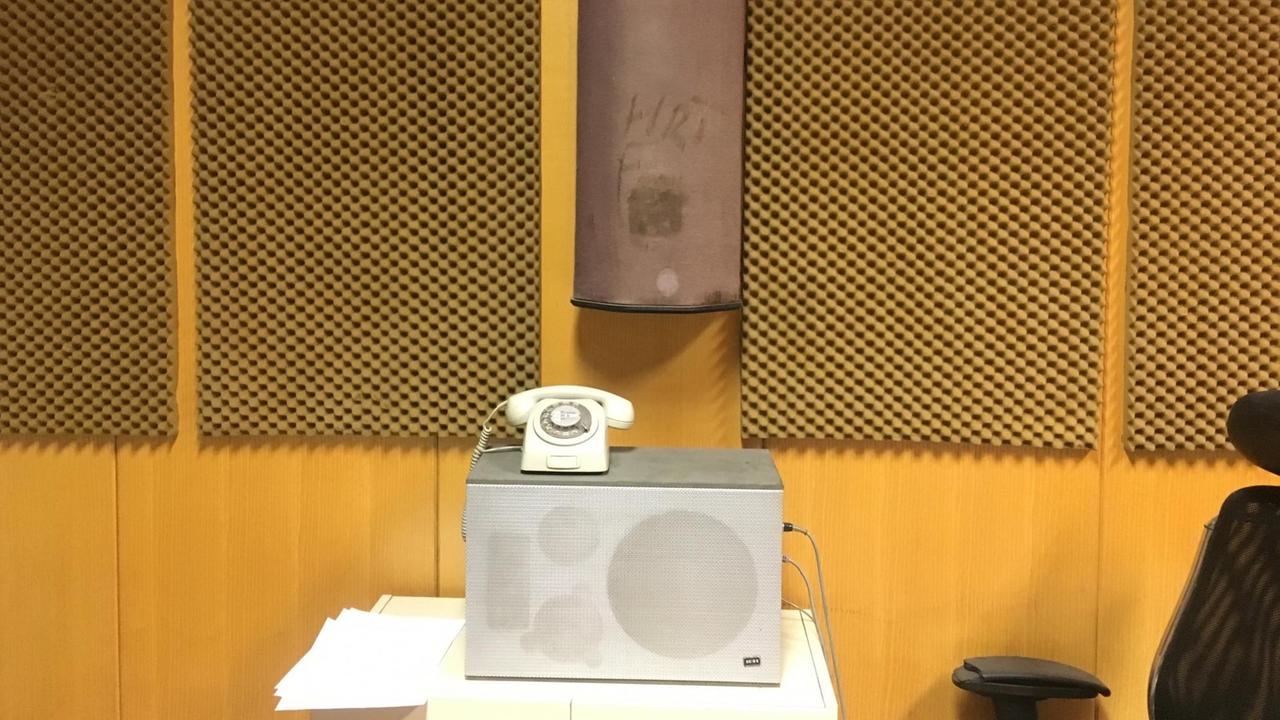 Studio beim kroatischen Sender HRT Studio beim kroatischen Sender HRT