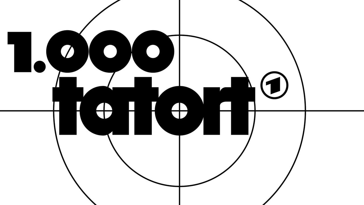 Logo zum 1000. Tatort Logo zum 1000. Tatort