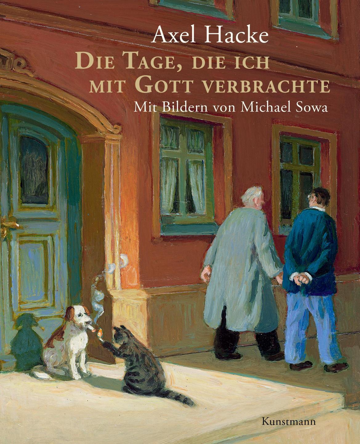 Coverbild des Buchs "Die Tage, die ich mit Gott verbrachte" von Axel Hacke; Antje Kunstmann Verlag 2016, zwei CDs, 122 Minuten, 16,95 Euro
 