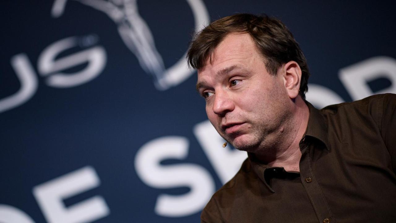 Ralf Reichert (CEO of Turtle Entertainment GmbH/ESL) bei der Verleihung des Laureus Weltsport-Preises 2018 in Monaco in Großaufnahme Ralf Reichert (CEO of Turtle Entertainment GmbH/ESL) bei der Verleihung des Laureus Weltsport-Preises 2018 in Monaco in Großaufnahme