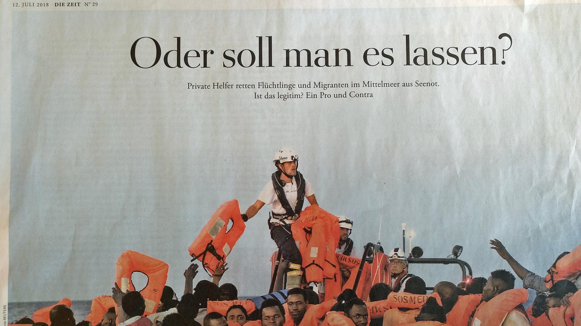 Ausschnitt einer Seite aus "Die Zeit" mit der Überschrift "Oder soll man es lassen" Ausschnitt einer Seite aus "Die Zeit" mit der Überschrift "Oder soll man es lassen"