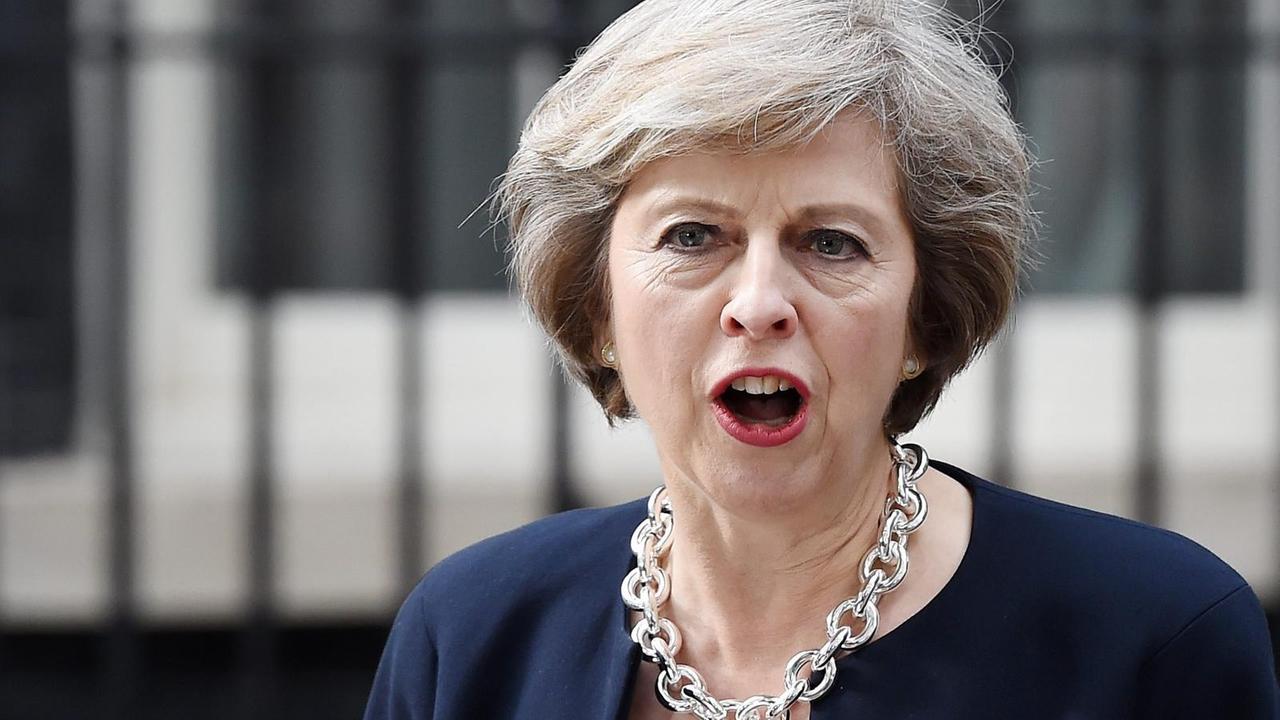 Die neue britische Premierministerin Theresa May Die neue britische Premierministerin Theresa May
