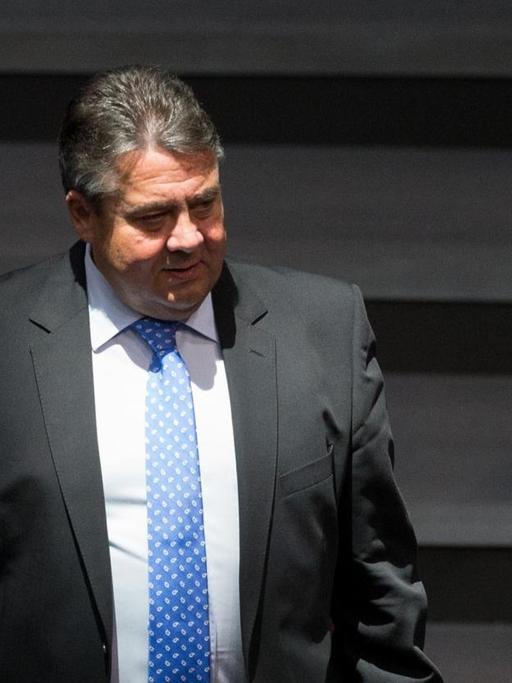 Sigmar Gabriel bei der Haushaltsdebatte im Bundestag