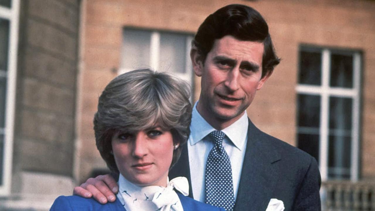 Prinz Charles und Lady Diana am Tag ihrer Verlobung im Februar 1981