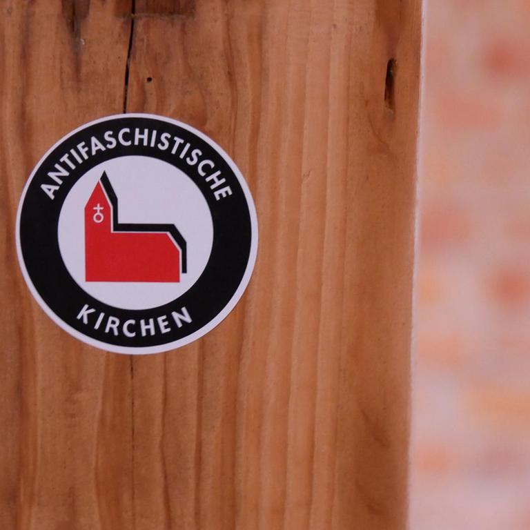 Sorgt oft für Ärger - das Logo der Befreiungstheologischen Gruppe Berlin