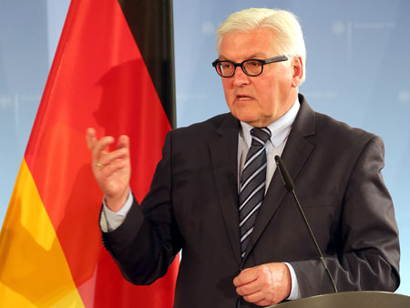 Bundesaußenminister Frank-Walter Steinmeier (SPD) Bundesaußenminister Frank-Walter Steinmeier (SPD)